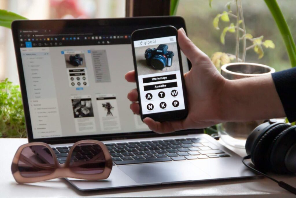 mobile screen